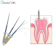 6pcs/Box Niti Dental Heat Activated Canal Root Files SX-F3 25mm Dentist Tools Can Bend for Preparing