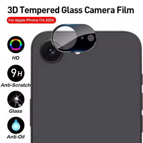 3D Lens Film for Apple iPhone17e iPhone 17e Back Camera Protective Glass i Phone Aifon 17e 17 e e17