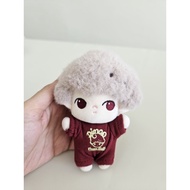 Dimoo Crush On Coffee Series Soft faced Plush Keychain