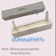 50W 1 OHM RJ 5% ceramic Resistor