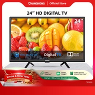 Changhong Digital 24 inch Termurah LED TV HD TV HDMI-USB Movie-L24G5W-Garansi Resmi 3 Tahun