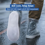 Rhodey Waterproof Raincoat Shoe Cover PVC with Zipper L 40-41 - FV031
