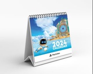(全新) PS5 Slim PS Portal PS VR2 Playstation 2024年月曆 (香港限定版)- 今年無TORO 多樂貓