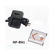 แบตเตอรี่ NP-BN1 Sony และชุดชาร์จ BC-CSN สำหรับหรือ TX55 TX200 TX20 WX70 W690 710 KW1 W630กล้องดิจิต