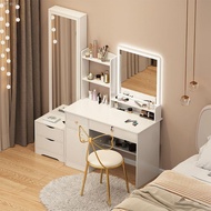 ✈◊☂Dressing table net red dressing table small apartment girl bedroom modern full-length mirror storage cabinet integrat