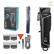 Tông đơ cắt tóc chuyên nghiệp VGR 683 máy 10W tăng đơ hớt tóc nam cho bé TẶNG lược cắt tóc