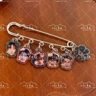 Cortis merchandise: pins, brooches, bag decorations, brooch pendants, backpack accessories, acrylic 