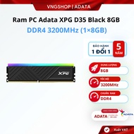 Adata XPG D35 Black Ram 8GB (1×8GB) DDR4 3200MHz, Heatsink – 5y warranty, code: AX4U32008G16A-SBKD35
