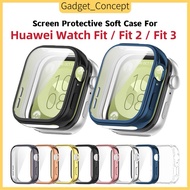 For Huawei Watch Fit 3 / Huawei Watch Fit2 / Huawei Watch Fit Watch SE Smart Watch Full Protection C