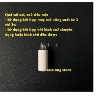 Co2 effervescent fruit, super fine oxygen suitable for use with 3w effervescent machine, co2 tank, s