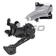 Shimano CUES MTB Bike ระบบเชื่อมต่อ RD-U4020 FD-U4000 2 × 9สปีด