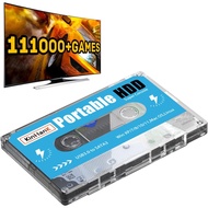 Kinhank 500G Portable External Game Hard Drive Disk, Built-in 111000+ Games, Batocera 33 Game System