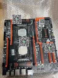 【可開統編】華南金牌 X99-F8D 主板型號 華南X99-F8D雙路主板  CPU針腳 支持 Intel LGA201