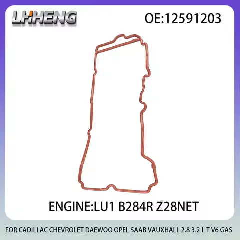 Engine valve cover right gasket For CADILLAC CHEVROLET DAEWOO OPEL SAAB VAUXHALL 2.8 L T 3.2 L T V6 