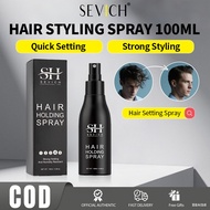 SEVICH Hair Seting Spray 100ml Strong Hold Long Lasting Hair Spray for Men