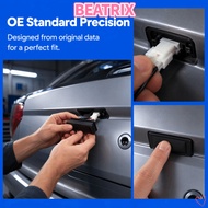 BEATRIX‌ Tailgate Switch, Black+White 81260 C7000 Trunk Release Button, Quick Response ABS Boot Swit