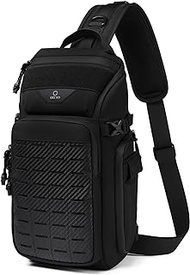 OZUKO Tactical Backpack Chest Sling Bags for Men, Waterproof Crossbody Shoulder Daypack for Outdoor Walking Hiking Trekking