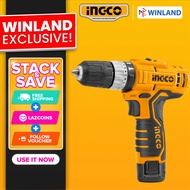 Ingco by Winland Cordless Impact Drill 12V Lithium-Ion CIDLI1232/CIDLI12328 ING-CT