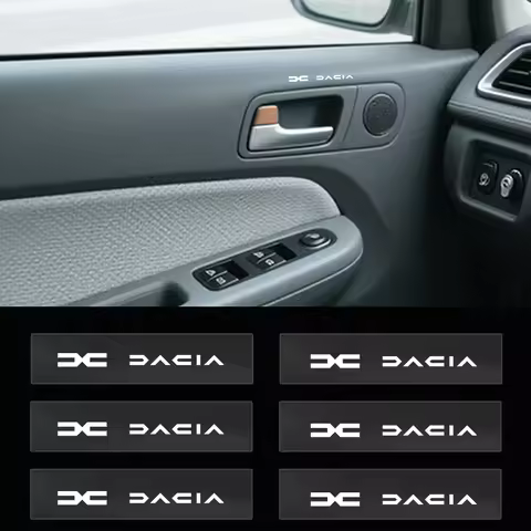 Car Interior Random Stickers Car Goods Car steering wheel Decal For For Dacia Dokker Jogger Duster S