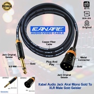 Professional Audio Cable Jack Akai Mono GLD To XLR Male GLD GEISLER - JAPAN STANDARD - WANG
