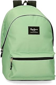Aris Laptop Backpack Double Compartment 15.6 Inch Green 31 x 44 x 15 cm Polyester 20.46L Green Lapto