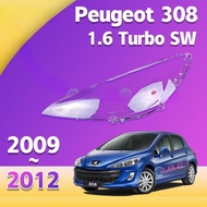 Peugeot 308 Headlamp 308 hatchback 308 SW 2009-2012 1.6 Turbo headlamp cover headlight cover cap  la