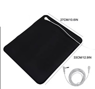Earthing Universal Mat Grounding Mouse Pad Conductive Leather With 15 Feet Connection Cord Included