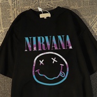 (24 Hours Delivery)Woo Right Retro Black Oversized Shirt Cool 1 Cotton Street Style I00 40 96