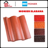 MONIER Elabana Tropical Roof Tiles Concrete Roof Tile Elabana Red Sunkiss Orange Ebony Atap Konkrit