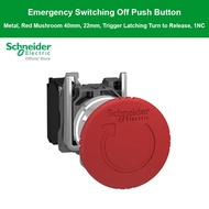 XB4BS8442(ZB4BZ102+ZB4BS844) ZB4BS844 ใช้แทนรุ่น ZB4BS54 สวิตซ์ปุ่มหัวเห็ดหรือปุ่มฉุกเฉินแบบหมุนเด้ง