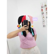 HANDMADE JOKER HAT/Beanie JOKER/CUTE BEANIE/ JOKER BEANIE/G DRAGON BEANIE HAT/GDRAGON BEANIE HAT/DAI