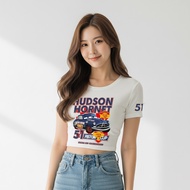 KATUN Mcqueen Crop Tee Mc Queen Crop Top/ Cars T-Shirt Mc Queen Crop Top Slim Fit Premium Women's To