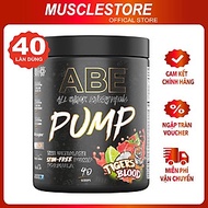 ABE PUMP - ZERO STIM (40 Servings - 500gr) PRE WORKOUT APPPLIED NUTRITION - Pre Workout Tăng Sức Mạn