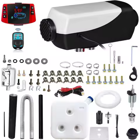 ZHIBANG Diesel Air Heater Unique Intelligent 12V/8KW Parking Heater，Diesel Heater with Smart LCD Dis