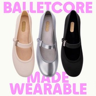 Melissa 2025 Women's Shoes Shallow Mouth Soft Sole Ballet Shoes Simple Casual Sandals