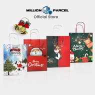 Christmas Paper Bag | Christmas Gift Bag | Window Paper Bag | Small Paper Bag Gift