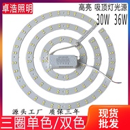 led Modular ceiling light panel and light core Transformation led Light sticker lamp panel24W36W Rou