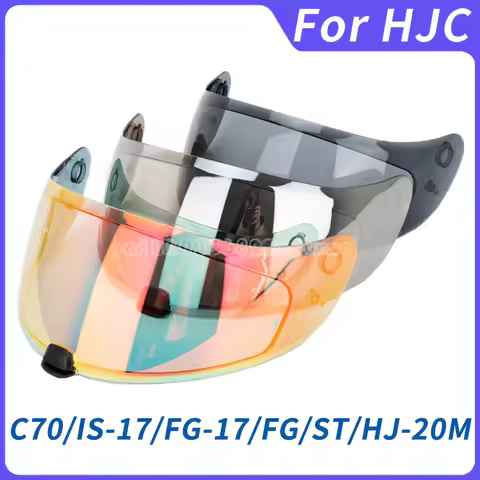HJ20M Helmet Shield for HJC C70 FG-17 FG-ST IS-17 Motorcycle Helmet Visor Uv Protection Casco Moto V