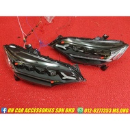 Honda jazz gk5 gk 2014-2020 led headlamp head lamp light B lampu depan with sequential running signa