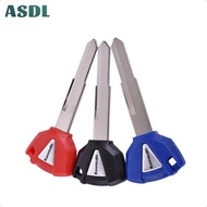 ASDL Left/Right Slot Universal Key Embryo Key Blank Accessories for Kawasaki ZX6R ZX636 ZXR250 ZXR40