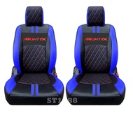หุ้มเบาะรถยนต์สวมทับ รุ่น MIGHTY-X  ลาย 9 | ชุดหุ้มเบาะแบบสวมทับเบาะเดิม ตัดตรงรุ่น หนังพรีเมียม หนา