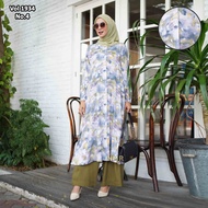 NMR Setelan Kulot Tunik Rayon Viesta Vol 1934-4