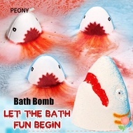 PEONIES Jaws Bath Bomb, Shark Pattern Adorable Color Shark Bath Bomb, Easy to Clean Delightful Scent