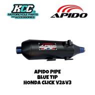 APIDO PIPE V4 CLICK GC 125/150, AEROX V1, NMAX V2/AEROX V2