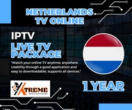 IPTV NETHERLANDS TV Online Package 1 Year. รับชมทีวี เนเธอร์แลนด์ ได้ง่ายๆผ่านแอพพลิเคชั่นที่สามารถด