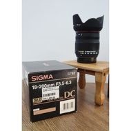 Sigma 18-200 f3.5-6.3 DC (Nikon Mount)
