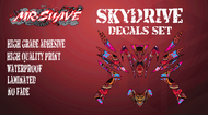 Skydrive Samurai Decals Set (Magenta)