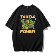 Ninja Turtle TMNT American Classic Teenage Mutant Ninja Turtles Retro Animation T-Shirt Skin-Friendl