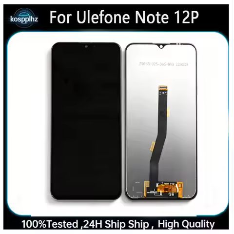 For Ulefone Note 12P LCD Touch Screen Digitizer Full Assembly Replacement Parts For Note 12P LCD Dis
