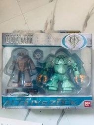 Bandai 高達 Mobile suit in action msm-04 msm-10 Acguy & Zock
